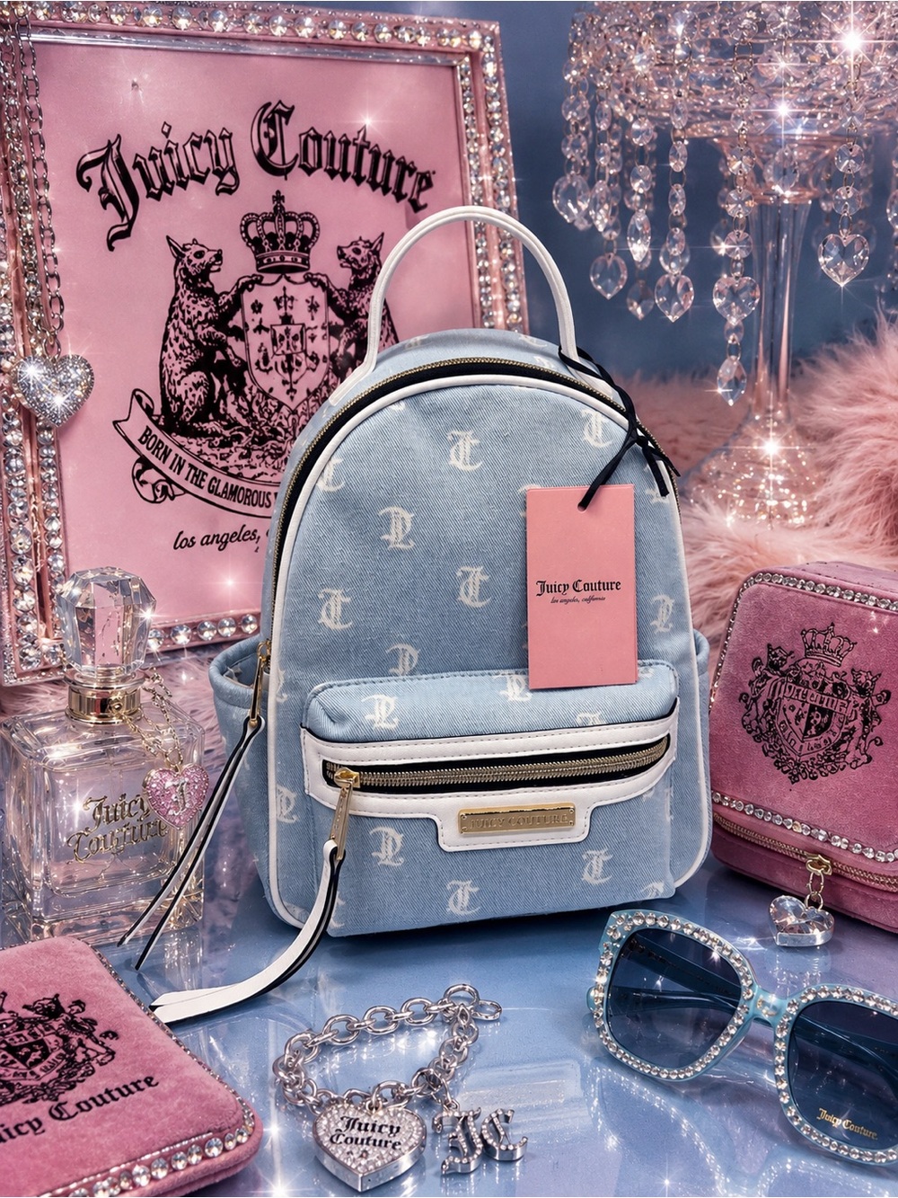 Juicy‎ couture bestseller Rosie mini backpack purse